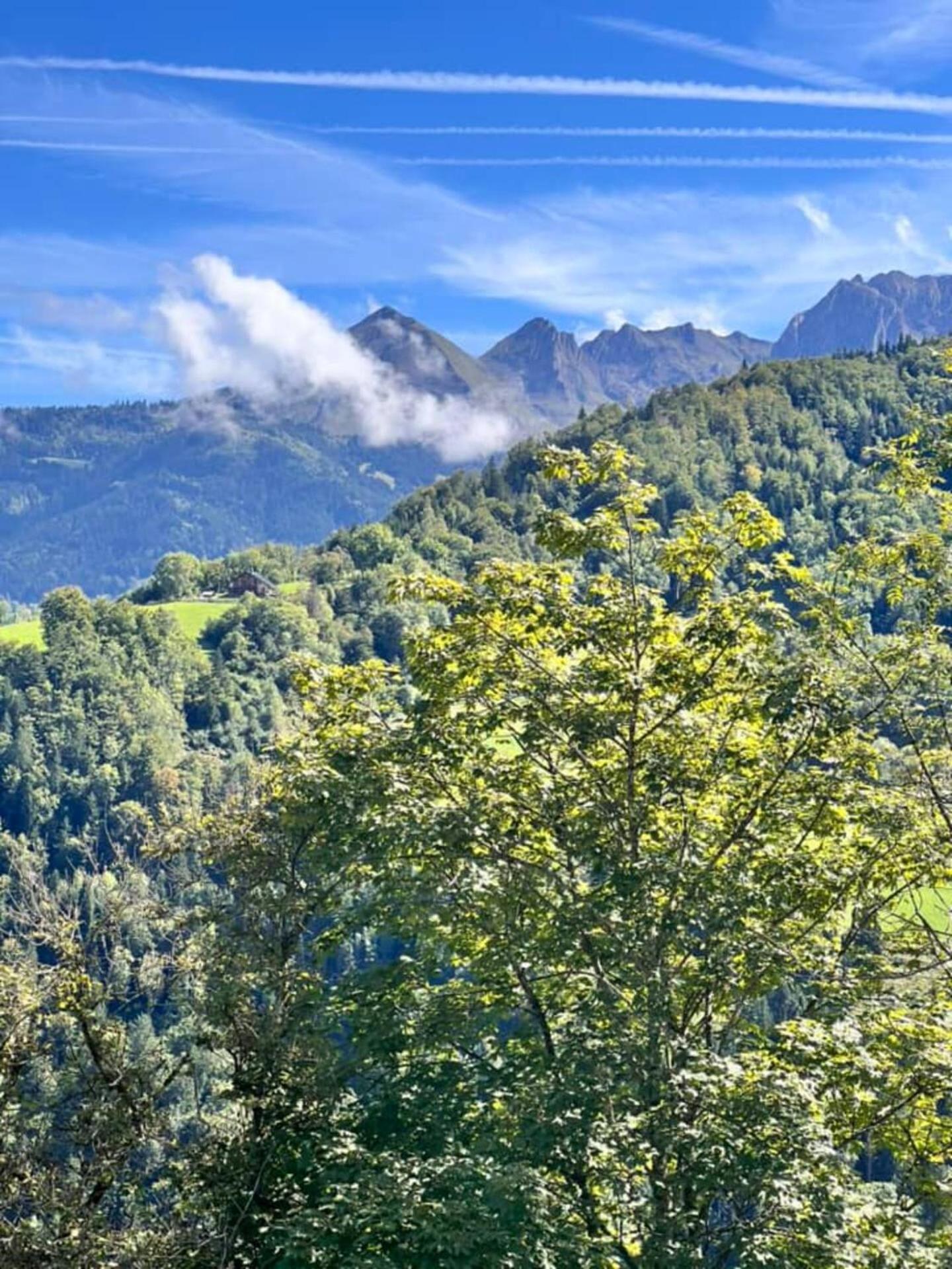 Charming Family Chalet For 8 People, With Private Hot Tub Les Clefs Luaran gambar